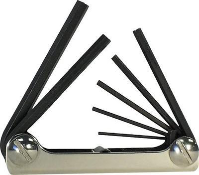 EKLIND 20812 Steel Handle Fold-up Hex Key allen wrench - 8pc set SAE Multi 
