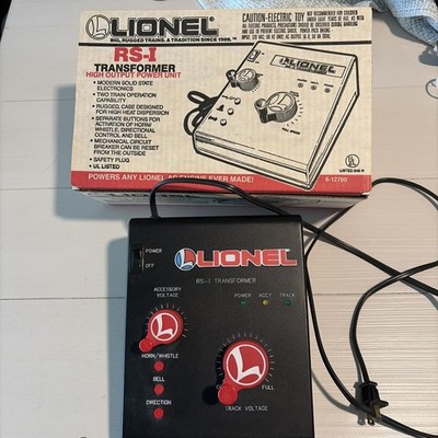 Lionel RS-I (RS-1) 6-12780 High Output Power Unit AC Transformer/Controller (c)