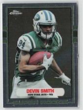 Devin Smith RC 2015 Topps Chrome Super Rookie New York Jets #89-DS