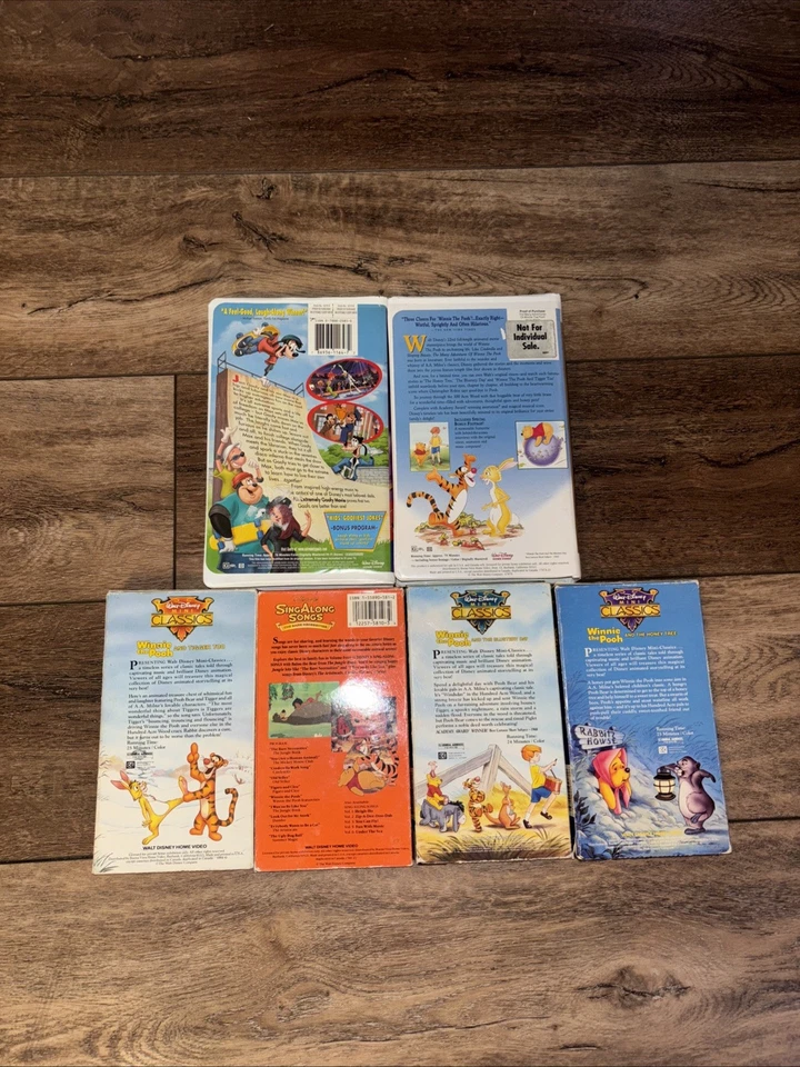 Winnie The Pooh VHS Lot - Image 2 of 4