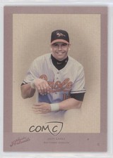 2005 Donruss Studio Portraits Zenith Red 36/60 Javy Lopez #SP-18 s7f