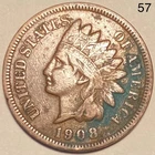 1908 Indian Head Penny Cent