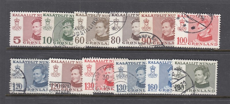Greenland #86-97 - NICE!! (USED) cv$6.10
