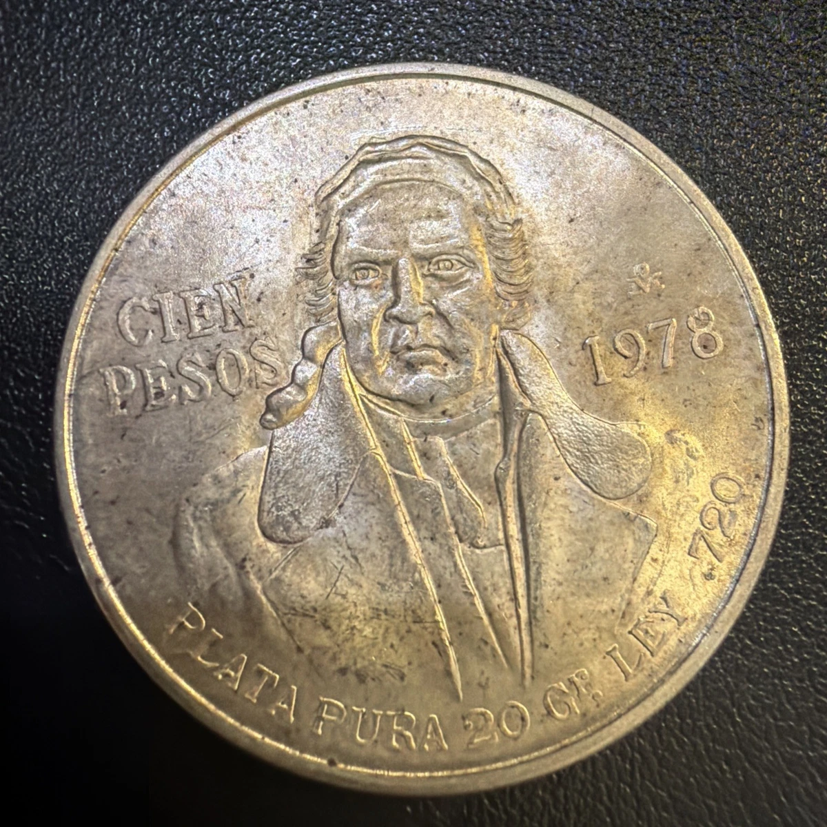 Uncirculated 1978 100 Pesos Denomination Mexican Coins (1905-Now