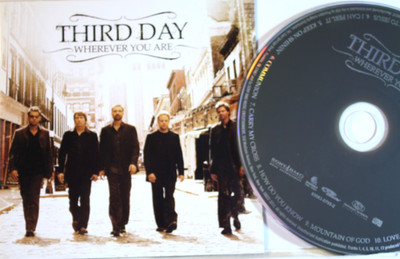 THIRD DAY ''WHEREVER YOU ARE'' (CD) Christian 12 Tracks VG Cond Ships Free