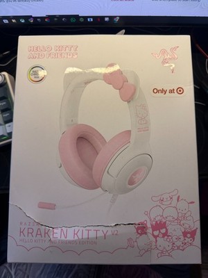 Razer Kraken Kitty V2 Gaming Headset Chroma RGB Hello Kitty Edition - NEW