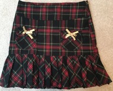 The Childrens Place Girls Size 6 Plaid Skirt