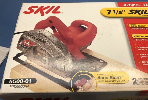 Skilsaw USA Classic 5500-01 Circular Saw 7 1/4" Corded 2.4 HP 13 AMP - Picture 11 of 14