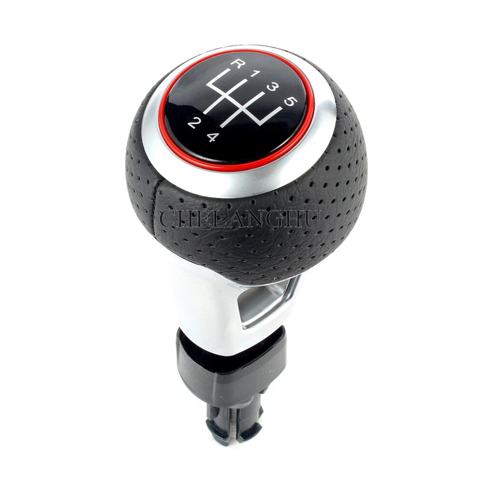 5 Speed Refit Remodel Gear Shift Knob For Audi TT TTS A3 S3 A4 S4 A5 S5 A6 S6 A7 - Image 4 of 4