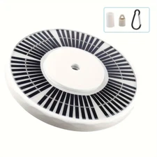 Solar Powered Flag Pole Light 128LED Auto Active Super Bright Outdoor Waterproof