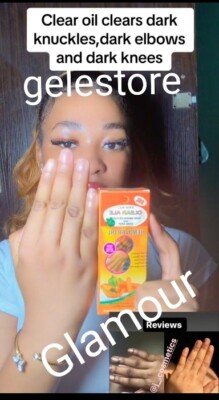 #ad Clear ALL Dark knuckles Elbows knees Feet oil. 💯 AUTHENTIC. X 1 $25.99