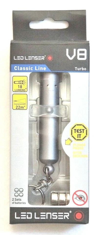 LED Lenser Linterna Llave Lámpara Luz Colgante Mini V8 - Imagen 3 de 4