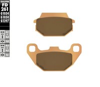 BremsbeläGe Galfer FD261G1397 Sinter-Metall Quads Hinten 10,8Mm FüR Kymco Mxu