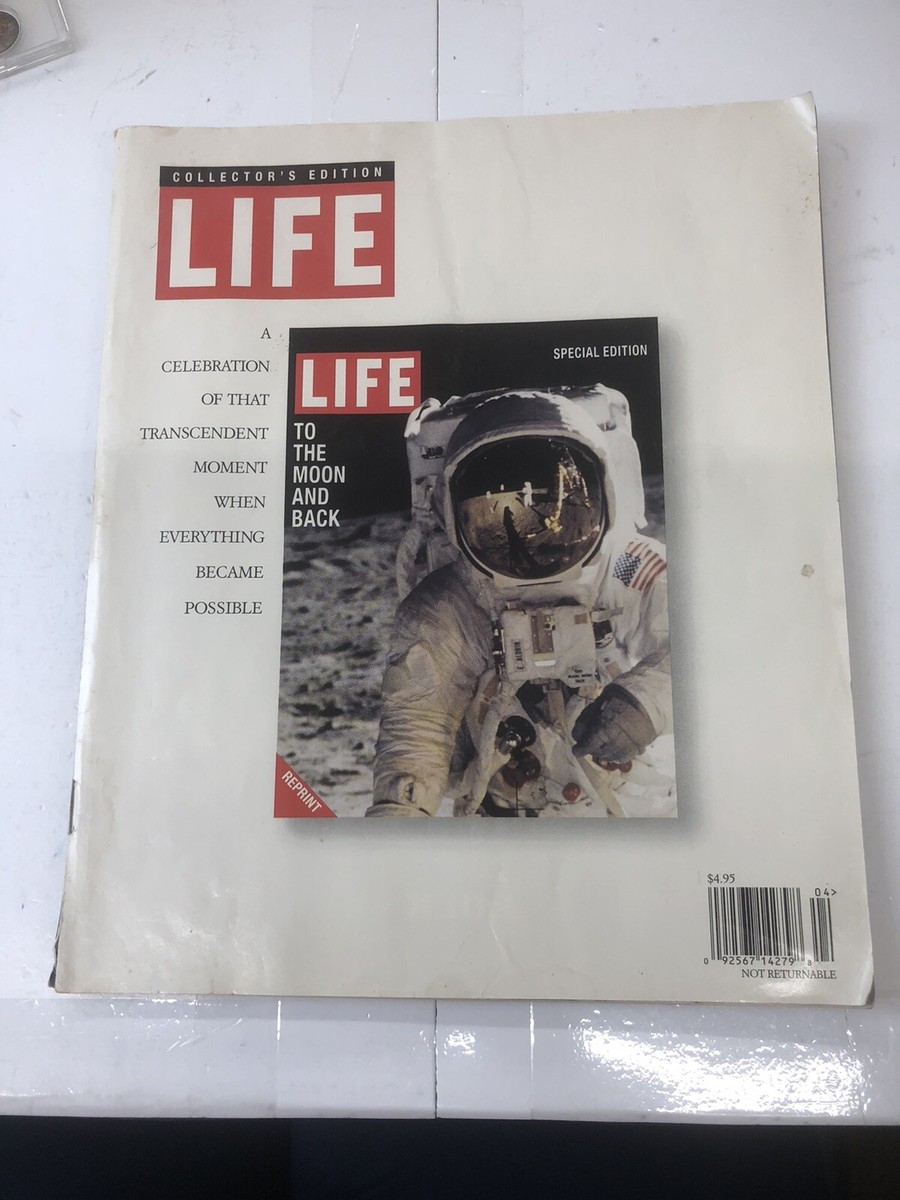 専門誌 LIFE SpecialEdition to the moon and back Life Magazine 'To The Moon And Back' SPECIAL EDITION 1969