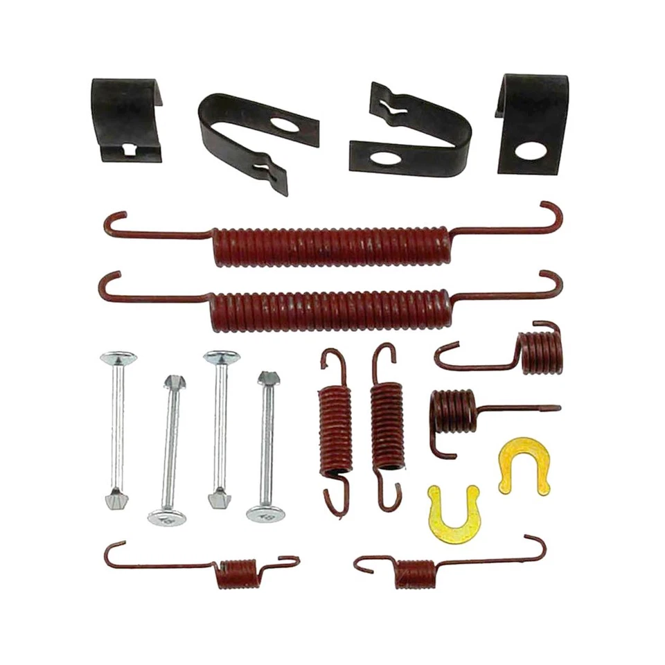 Tambores de freno traseros y zapatas de freno kit de resorte de hardware para Chevrolet Metro 2000 Foto 4 de 4