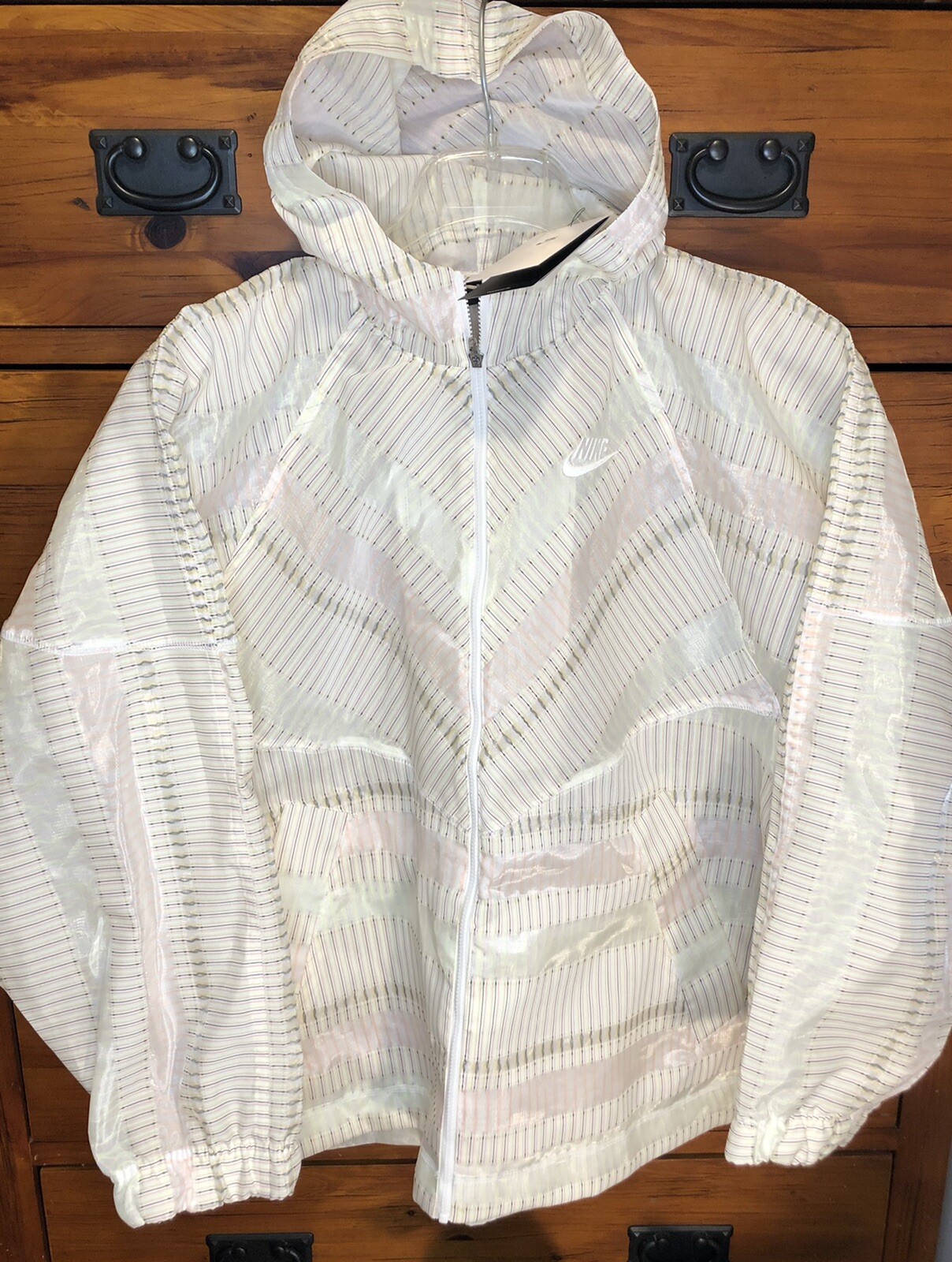 OFF WHITE X NIKE Giacca Nike x Earth Day Windrunner full zip x donna taglia S oversize