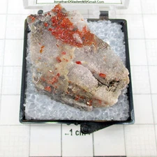 07210 TN Vanadinite Hamburg Mine Silver Mining District La Paz County Arizona US