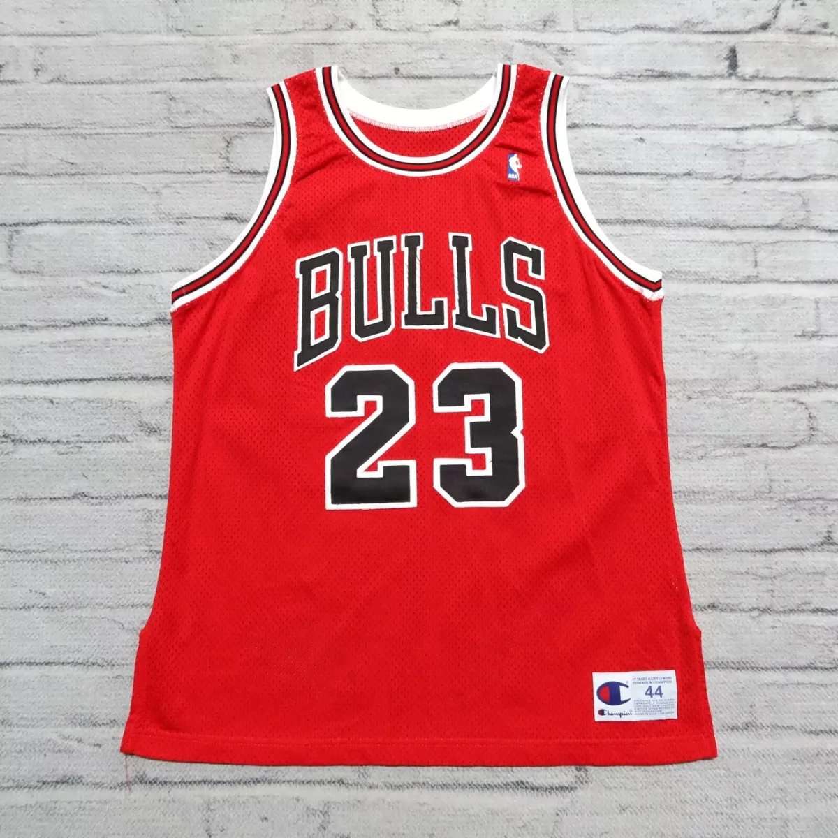 Vintage Champion Chicago Bulls Michael Jordan 90s NBA Jersey 