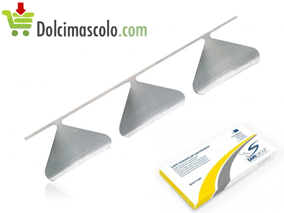 Lame Safe num. 3 | 60 Pezzi | Lame Sgorbie per Podologia