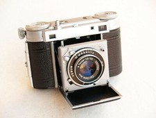 *c1954* ● Certo SUPER DOLLINA II  RANGEFINDER ● Vebur Tessar f2.8 folding (case)