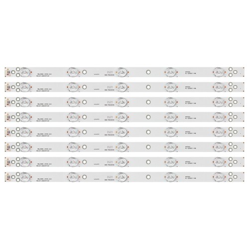 8pcs LED Backlight Strips For 39L2309C 39L2306C 39L2303C 006-P2K2051B DP39D14T - 第 1/5 張圖片