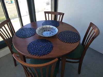 Hardwood Timber Round Dining Table Set 4 6 Seat Diamond Creek Hardwood Timber Round Dining Table Set 4 6 Seat Diamond Creek