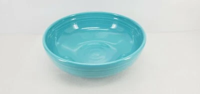 FIESTA LARGE bistro BOWL turquoise blue NEW 68OZ