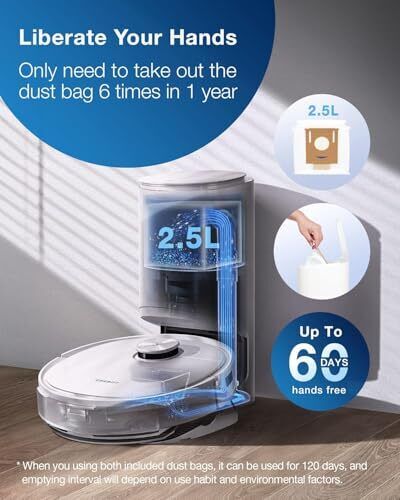 ECOVACS DEEBOT TEO+ Saug- und Wischroboter-Kombination mit automatischer Entleerstation - Bild 3 von 7