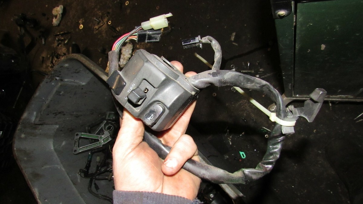 1996 kawasaki zx900 zx9 left switch lights turn horn | eBay