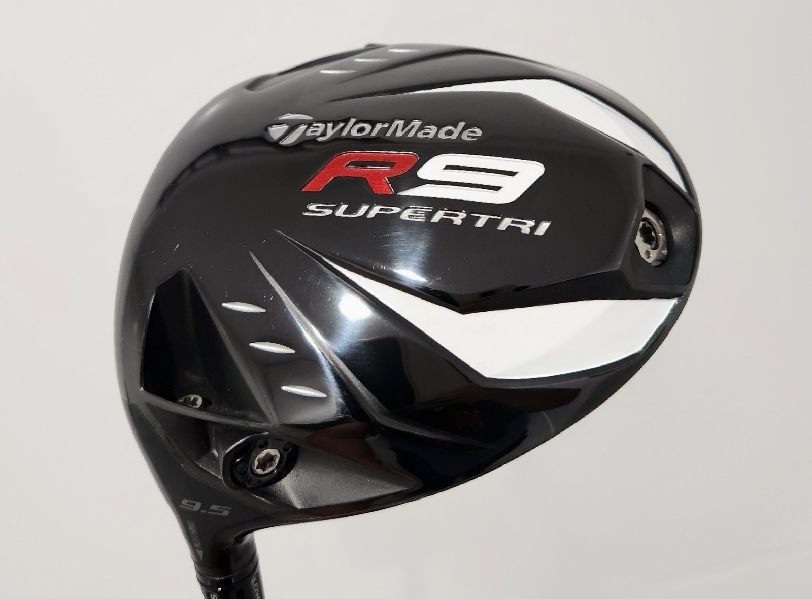 MINT RARE TaylorMade R9 Supertri Golf Driver Head Only LH Left hand