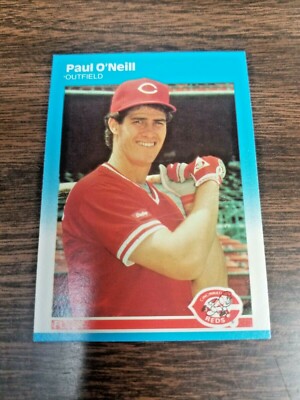 PAUL O'NEILL 1987 FLEER CARD U-94 CINCINNATI REDS/YANKEES (ROOKIE) | eBay