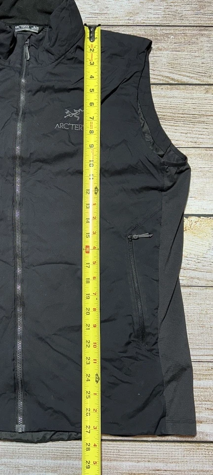 Arc'teryx Atom SL Vest Men's XL Full Zip Insulated Outdoor Black - Image 3 of 4