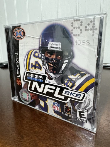 NFL 2K2 (Sega Dreamcast, 2001) Brand New, Factory Sealed