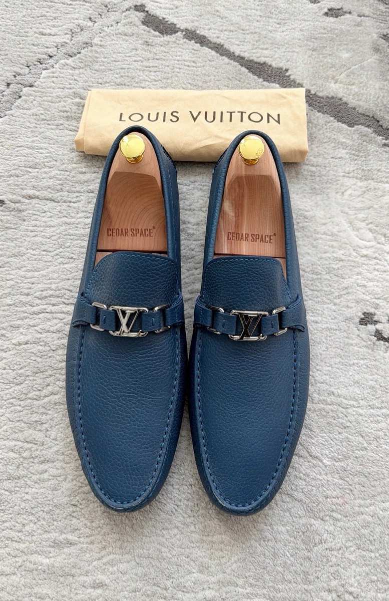 Louis Vuitton Leather Upper Moccasin Casual Shoes for Men for sale