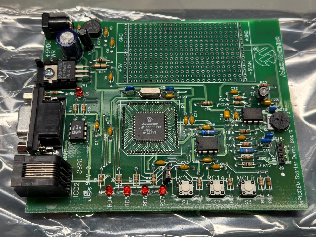 Placa De Expansión Multimedia Microchip II DM320005-2 - Para Sistemas MEB-II, Nuevo En Excelente Estado