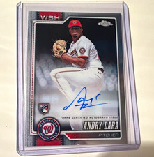 Andry Lara Washington Chrome 2026 Auto