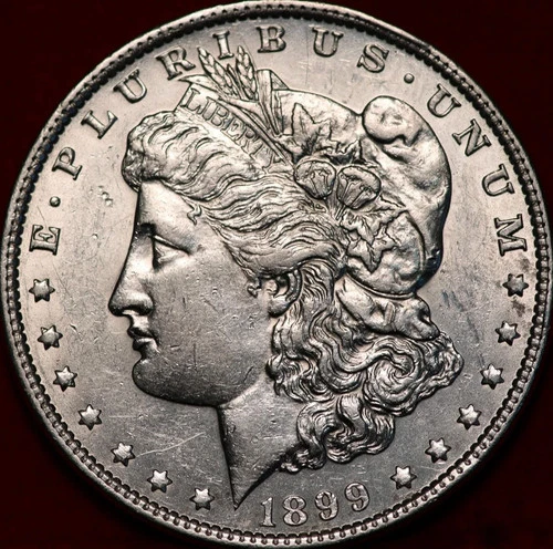 Uncirculated 1899 New Orleans Mint Silver Morgan Dollar