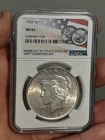 1922- P Peace Silver Dollar MS62 NGC