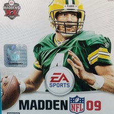 Madden NFL 09 Microsoft Xbox 360 Brett Favre Greenbay Packers