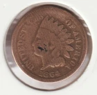 US Rare Old West 1864 Indian Head Penny Coin Collection Civil War Shield Cent 🔥
