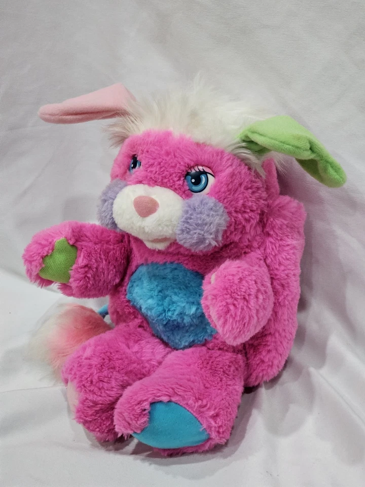 1986 Mattel Popples Prize Popple Pink 11" Plush - Image 2 of 4