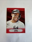 2025 Topps Stadium Club Aaron Judge Red #139 New York Yankees Card