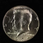Kennedy Clad Half Dollar. 1974  P. Brilliant Uncirculated. Lot # JRRC-2