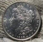 1885 Morgan Silver Dollar Brilliant Uncirculated Cameo With Mirrors