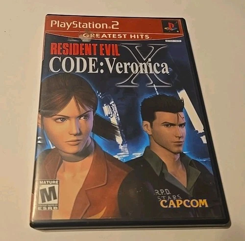 Resident Evil Code Veronica X Greatest Hits - Sony Playstation 2 Authentic