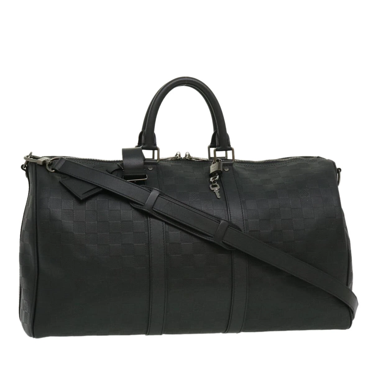 Louis Vuitton Keepall 45 Boston Bag(Black)