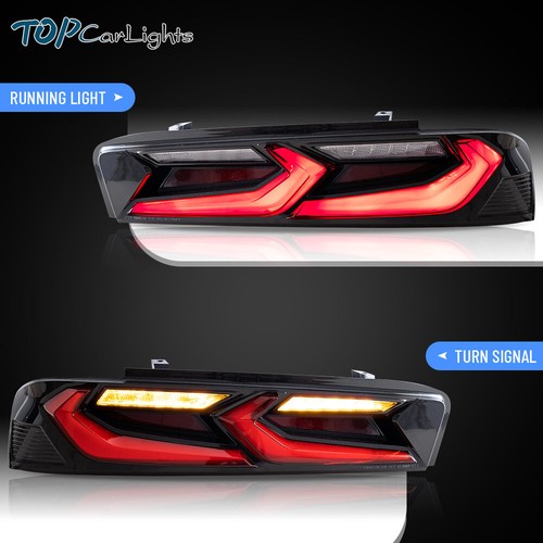 Faros LED VLAND + luces traseras LED rojas para Chevrolet Camaro 2016-2018 - Imagen 13 de 20