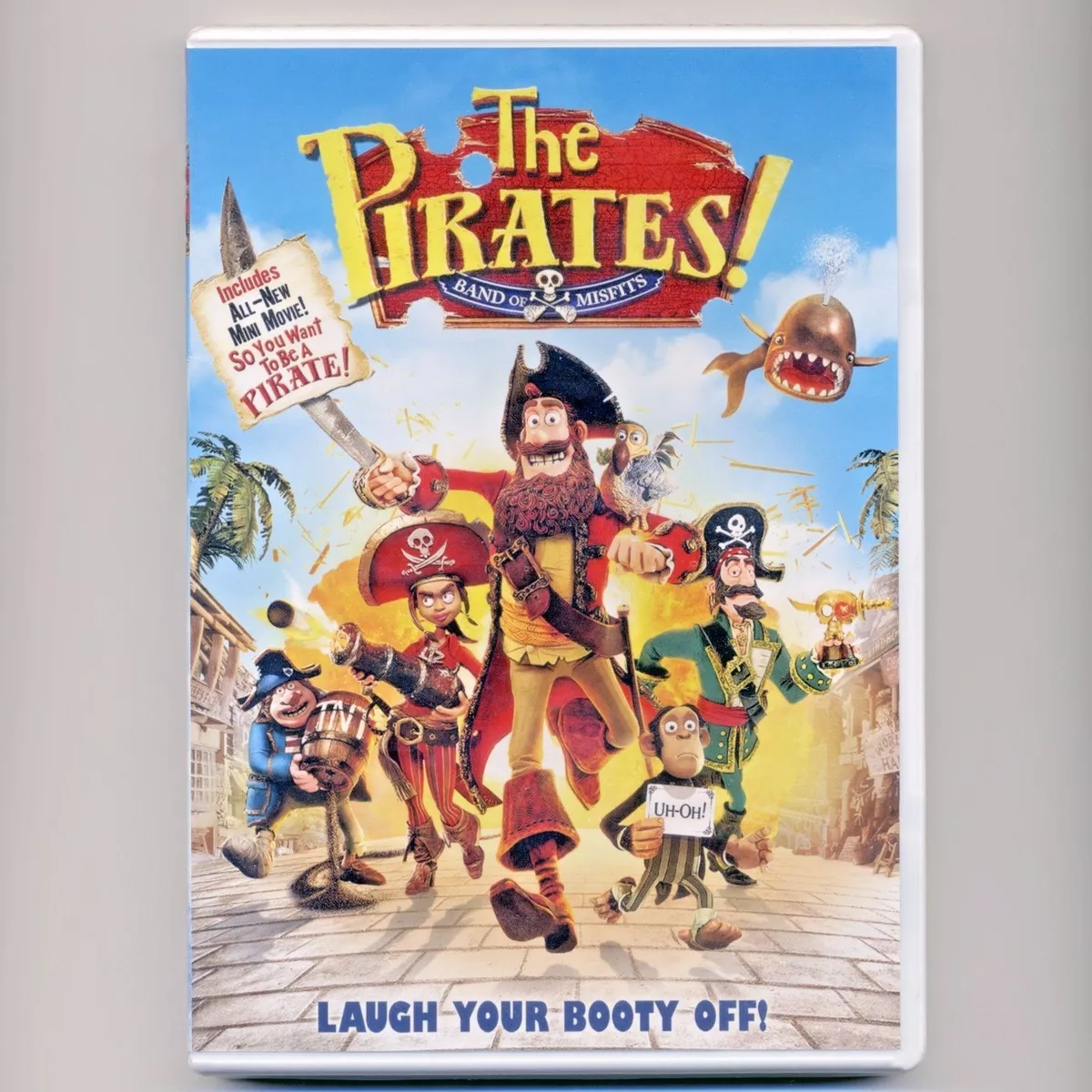 The Pirates Band of Misfits 2012 PG stop motion animated family