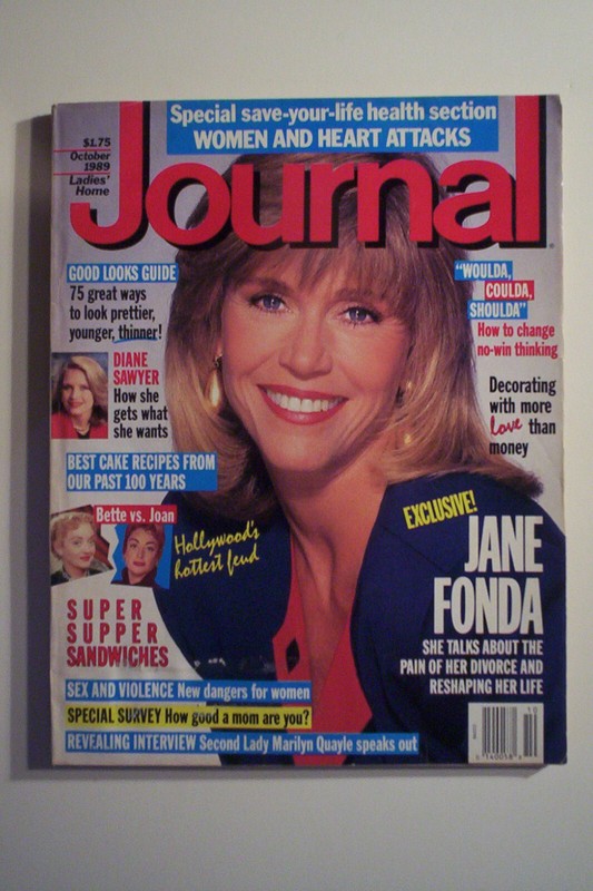 People October 1989 Jane Fonda, Diane Sawyer, Bette vs. Joan