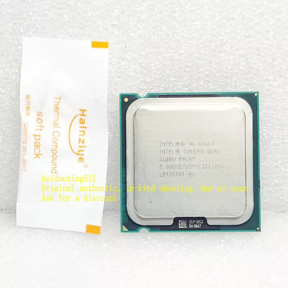 Intel Core 2 Quad Q9650 3.0GHz / 12M / 1333 Quad Core LGA 775 Desktop processor - Image 2 of 4